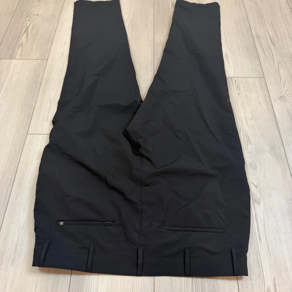 Banana Republic Mens Black Performance Chino Pants 38x30 Slim Straight